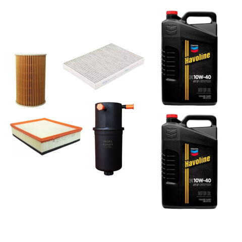 KIT DE FILTROS Y ACEITE 10W40 TEXACO (TDI) Kit De Filtros Y Aceite 10w40 Texaco (tdi)