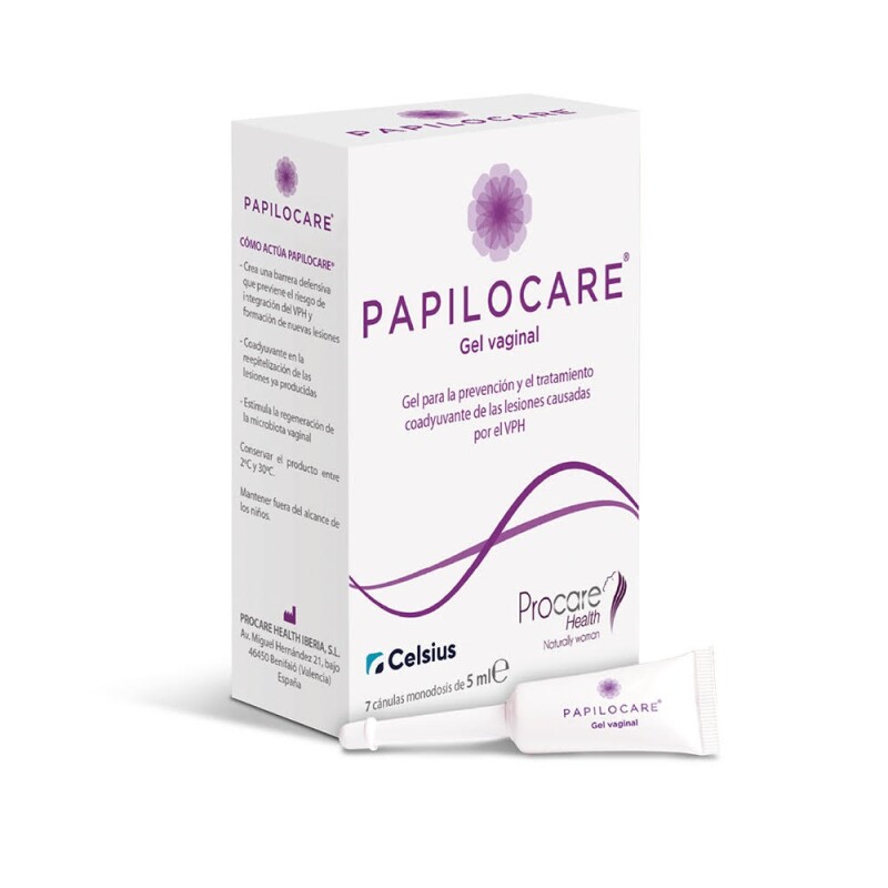 Gel Vaginal Papilocare 7 Cánulas Monodosis Gel Vaginal Papilocare 7 Cánulas Monodosis