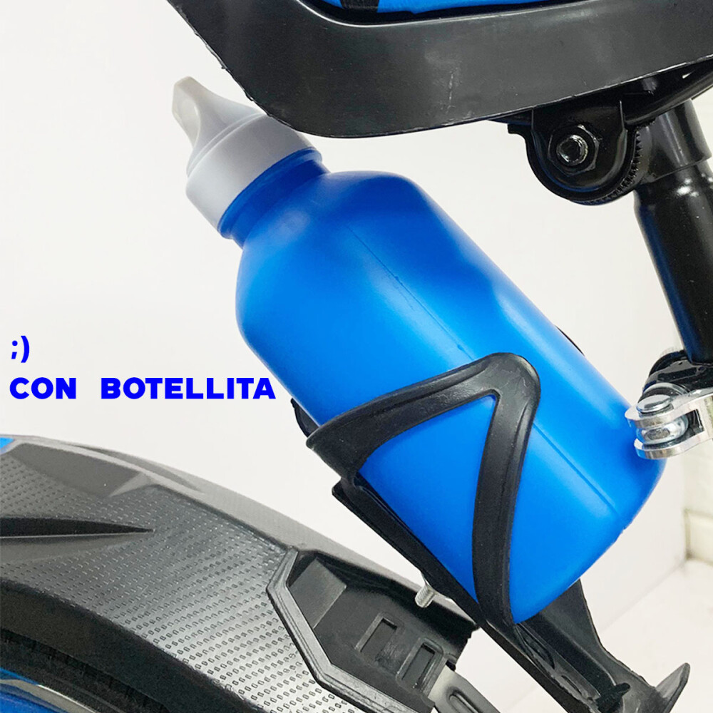 Bicicleta BMX con música y luz Rodado 12 Azul
