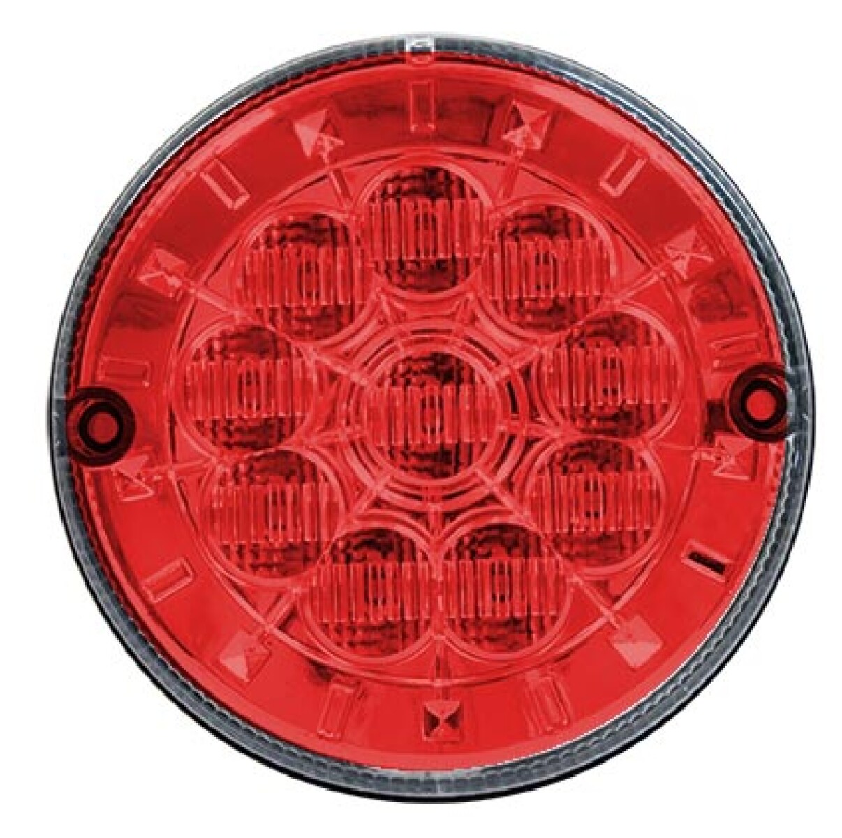 FAROL - TRAS. LED 125MM ROJO REP.CONJUNTO RANDOM BIVOLT MULTILIGHT 