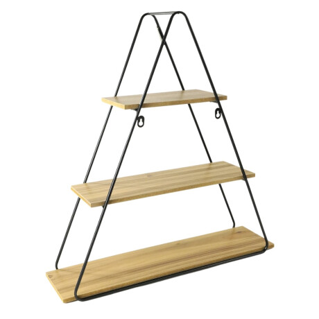 Rack triangular con 3 estantes Rack triangular con 3 estantes