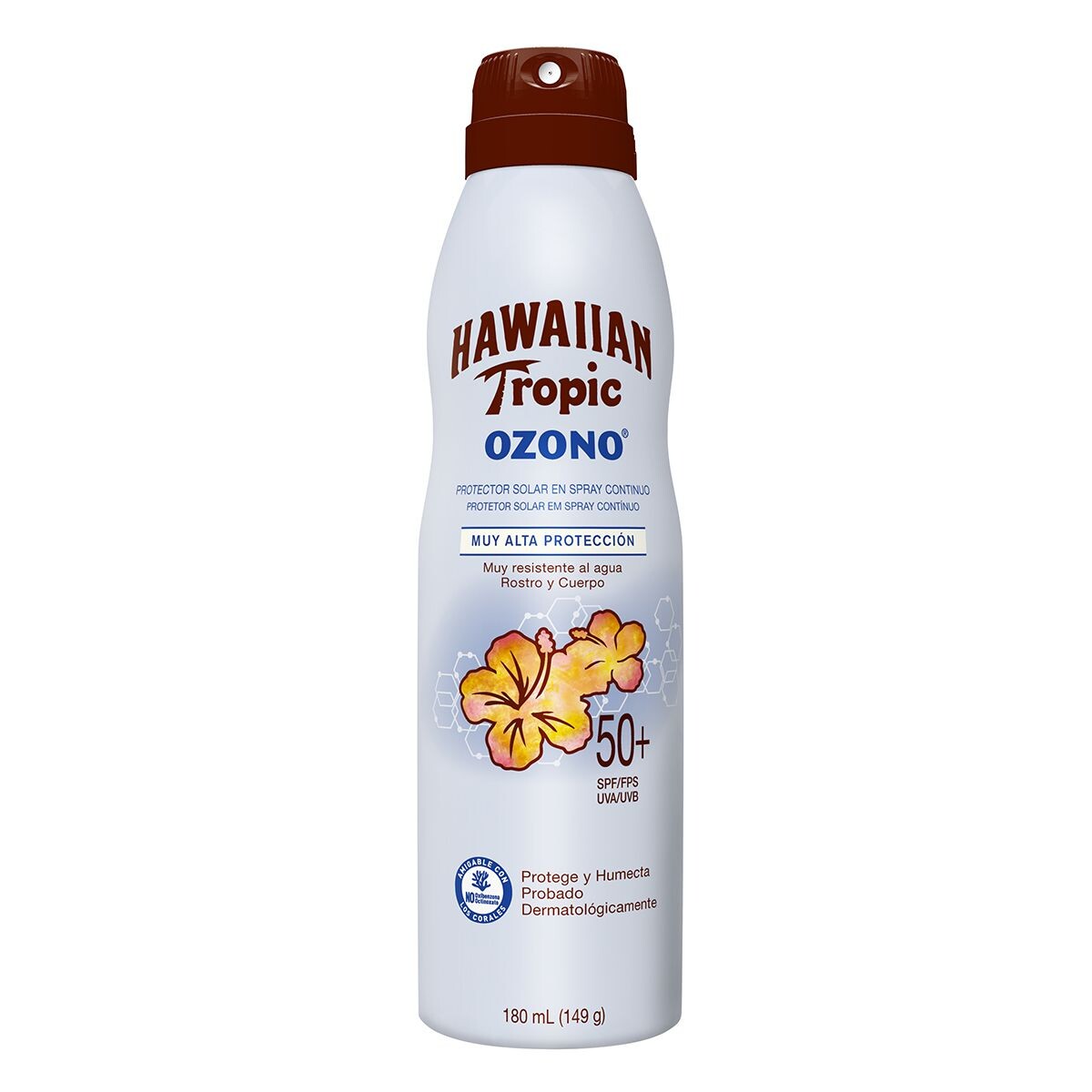 HAWAIIAN T LATAM OZONO SPF50+ FR. X 180 