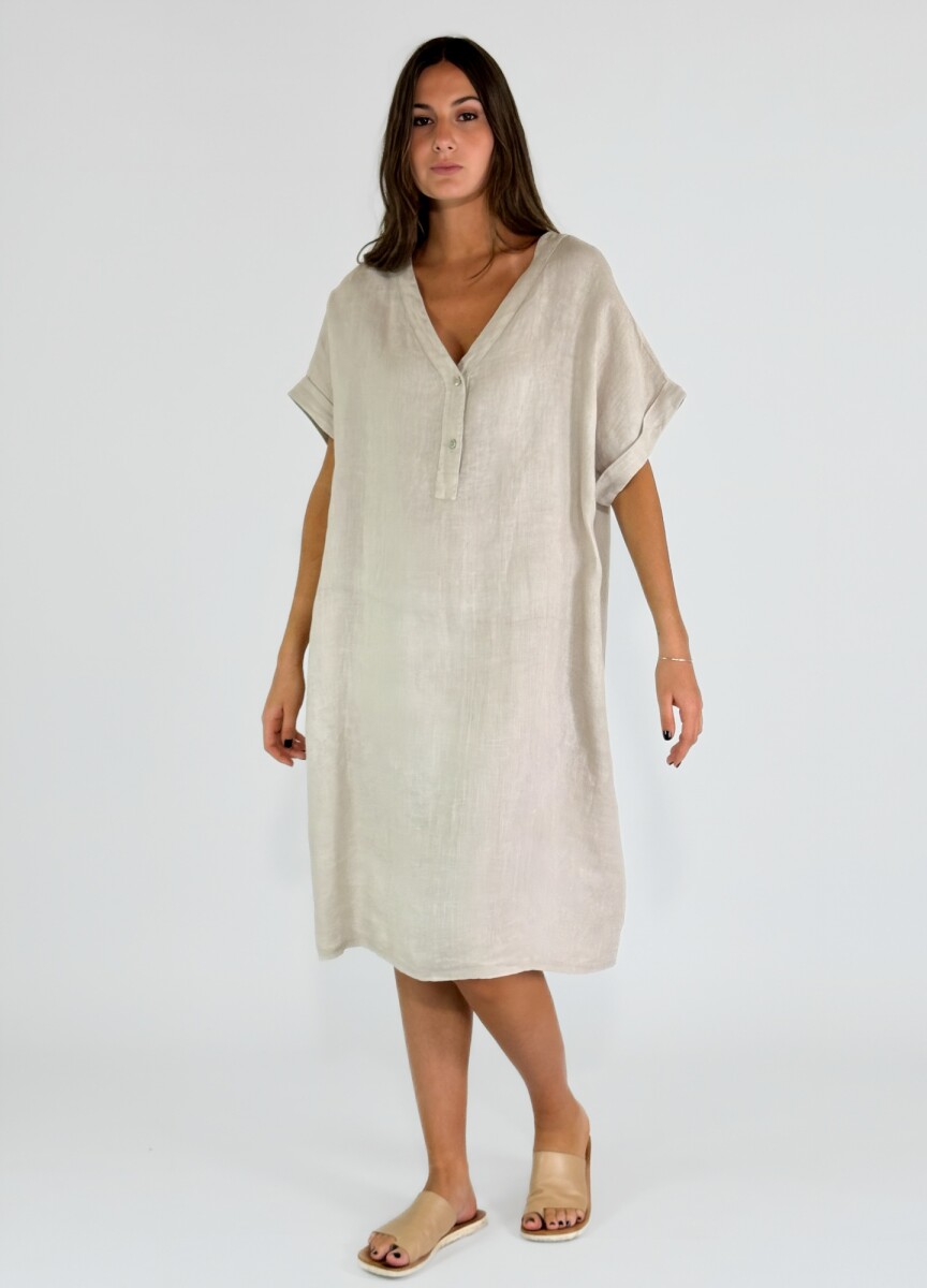 VESTIDO PIAVE - BEIGE 