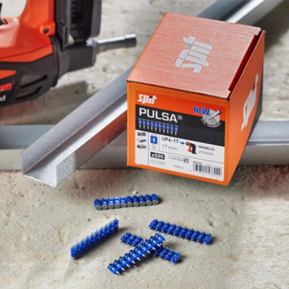 Clavo para acero y hormigón 500un UP6-17+GAS ST0952