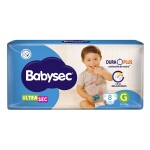 BABYSEC PAN ULTRA REGULAR TAMAÑO G PAQ 8 única