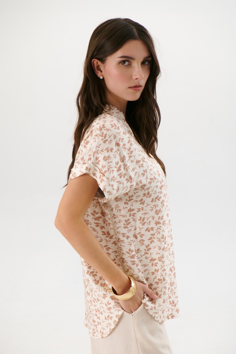 BLUSA BRIGITTE BEIGE