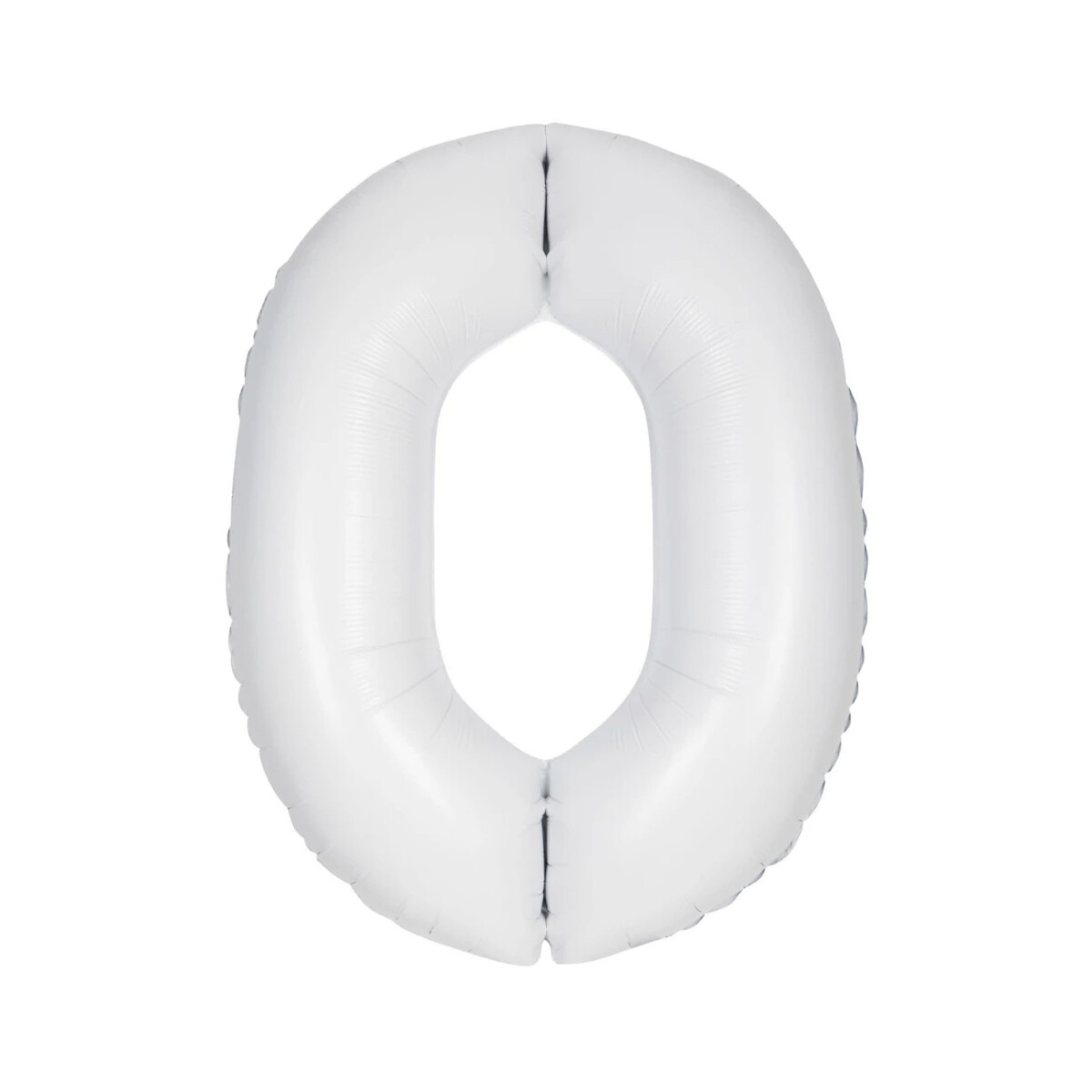 Globo Nº 0 Blanco 75 cm 