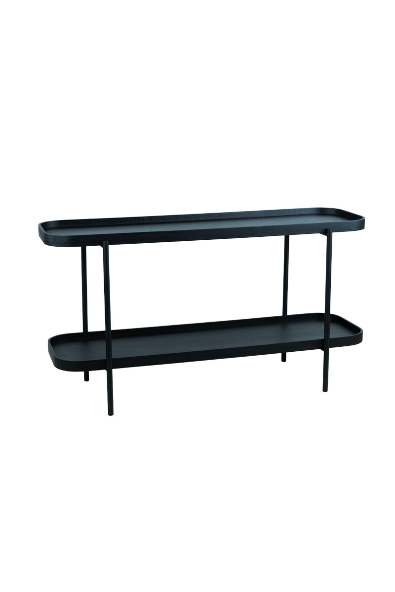 FAVO CONSOLA FAVO CINAMOMO NEGRO 150X45X75H CM