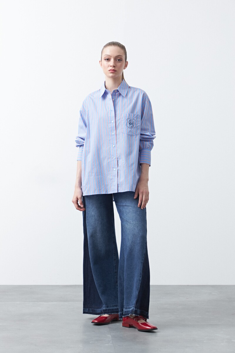 CAMISA FAREO - Azul Claro 