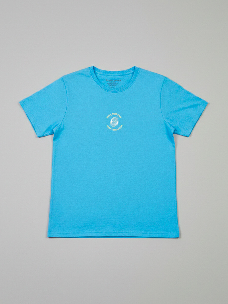 T-SHIRT SHANE DIXIE - Ceruleo 