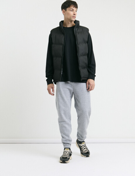 300212 CHALECO HARRINGTON URBAN Negro