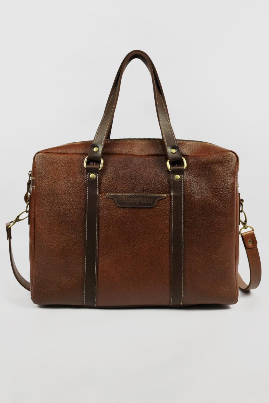 Maletin Morral para Laptop Marrón