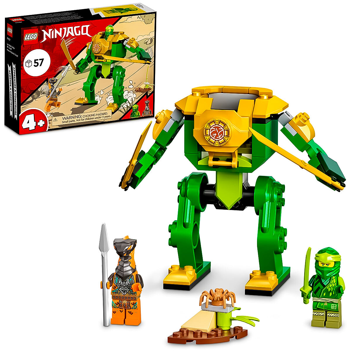 Lego Ninjago Robot Ninja de Lloyd 71757 Juego 57pcs 