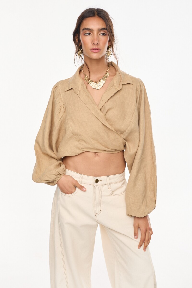 Top Mona Beige