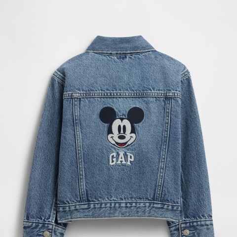 V-DIS EMB DNM JKT MEDIUM WASH
