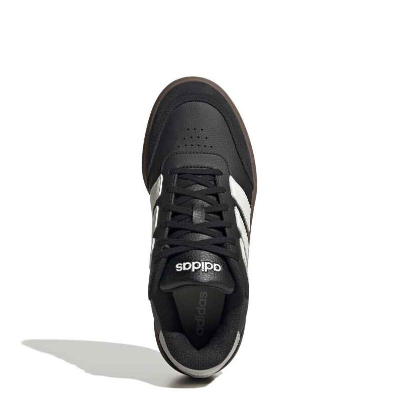 Championes de Mujer Adidas Court Block Bold Negro - Blanco - Gris