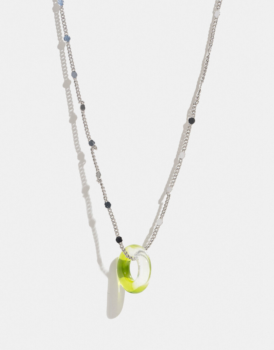 Collar Con Dije De Acrílico 