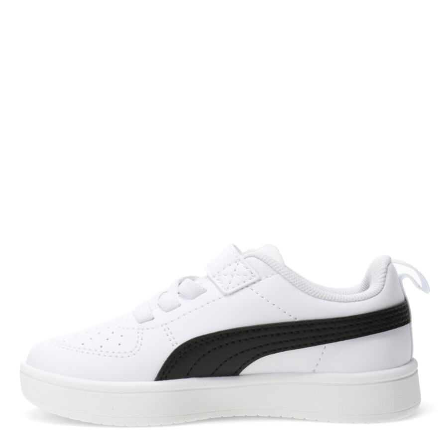 Championes Infantiles Puma Rickie AC PS Kids Blanco - Negro