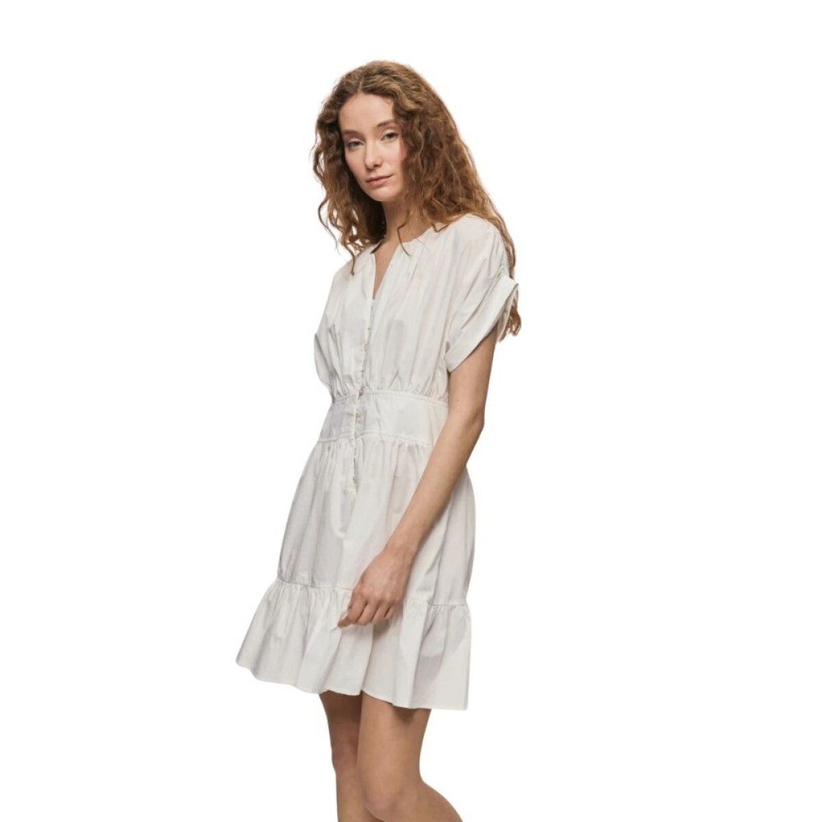 VESTIDO SNOW S-XL - BLANCO 