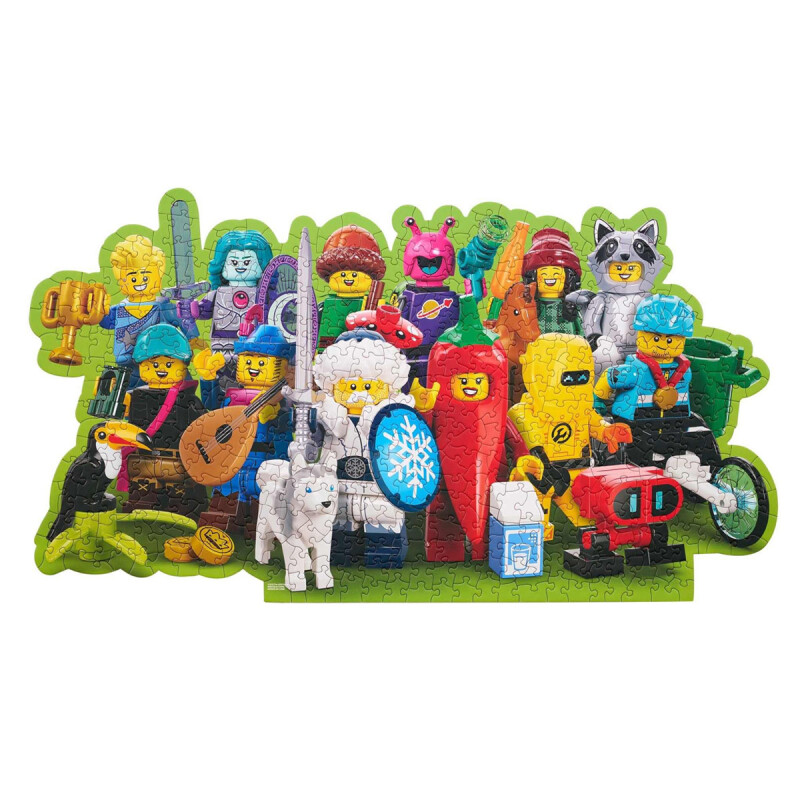 Lego Puzzle Figuras con disfraz 500 piezas Lego Puzzle Figuras con disfraz 500 piezas