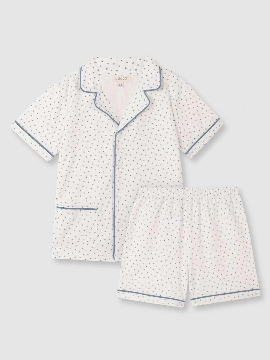 Pijama De Punto Rosa
