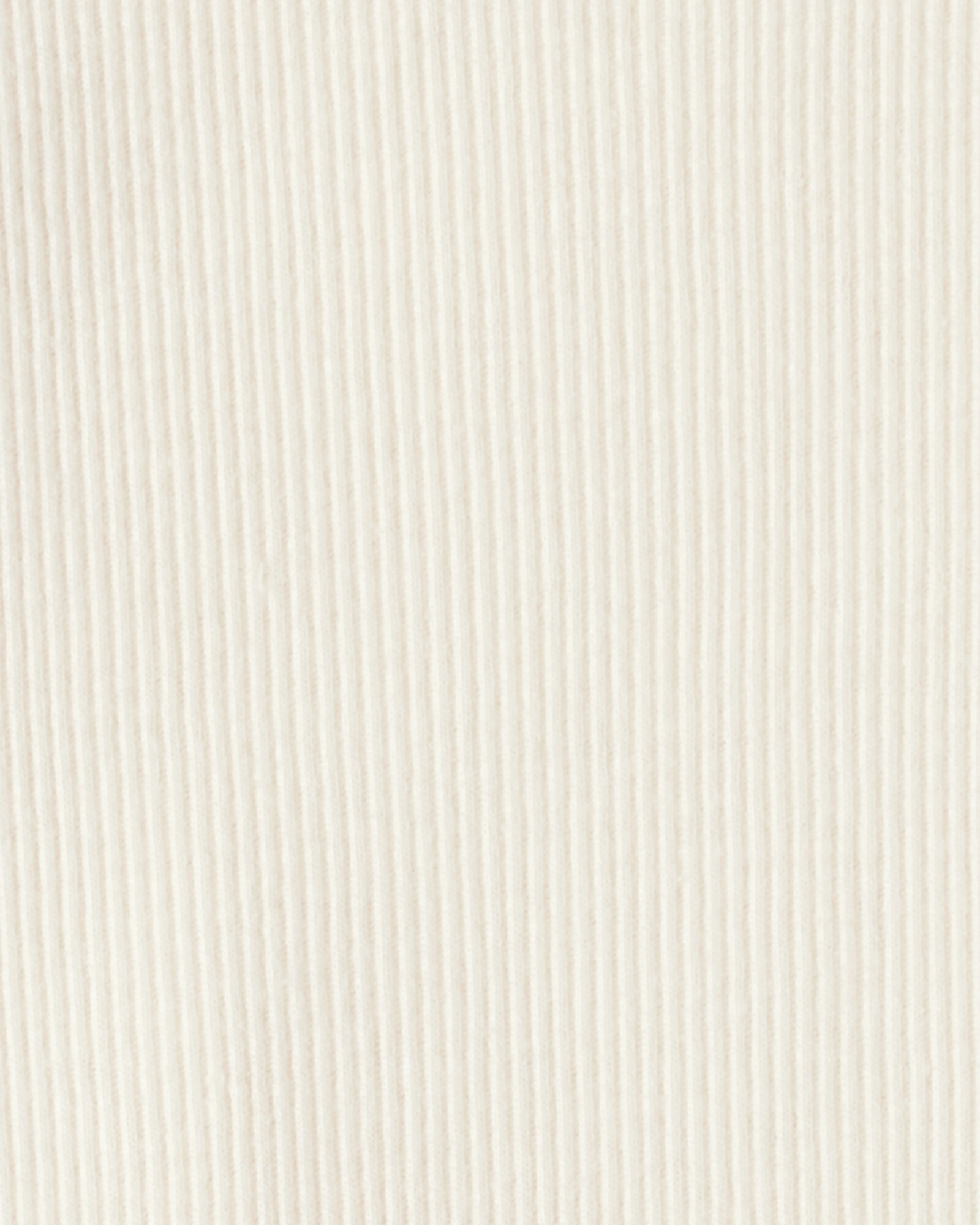 Set dos piezas, jumper jean a rayas y remera de algodón acanalado Sin color