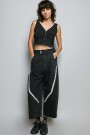 PANTALON ANCHO Negro