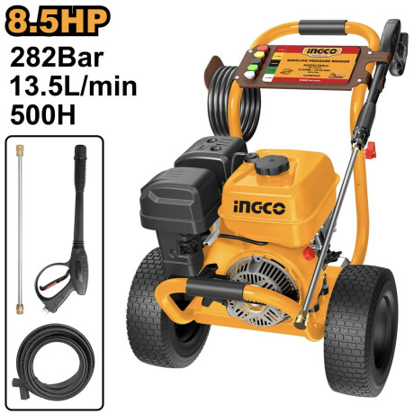 HIDROLAVADORA INGCO GASOLINA 282 BAR 8.5HP INDUSTRIAL CON ACCESORIOS GHPW2203 HIDROLAVADORA INGCO GASOLINA 282 BAR 8.5HP INDUSTRIAL CON ACCESORIOS GHPW2203