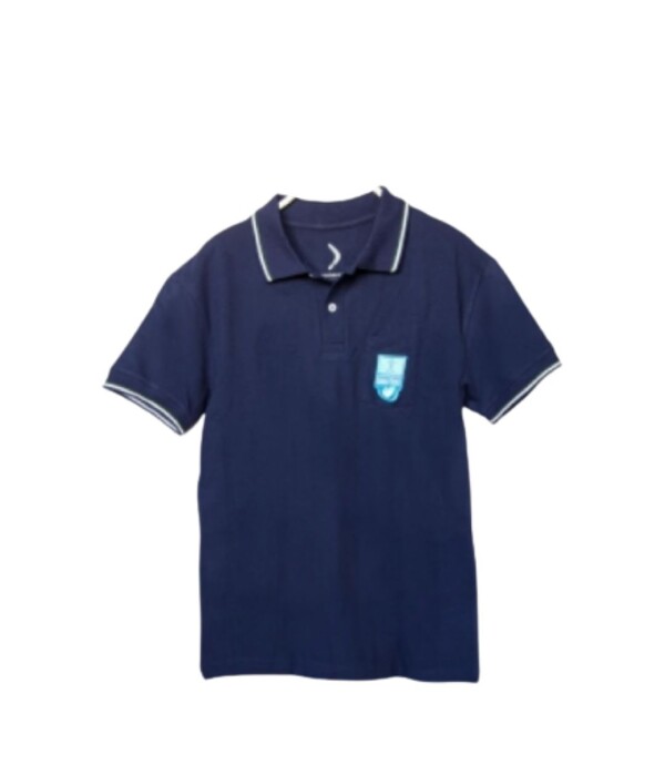Remera Polo Bachillerato Santa Elena Navy