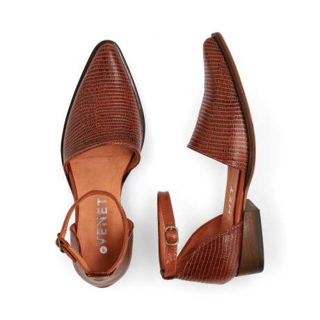 ZAPATO VENET - CUERO LIBRA MARRON