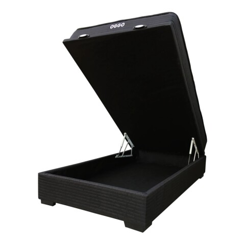 Sommier Baul SUPER MEGA Oggo® - Espuma - GARANTIA 1 AÑO 1y1/2 Plaza - 110 cm