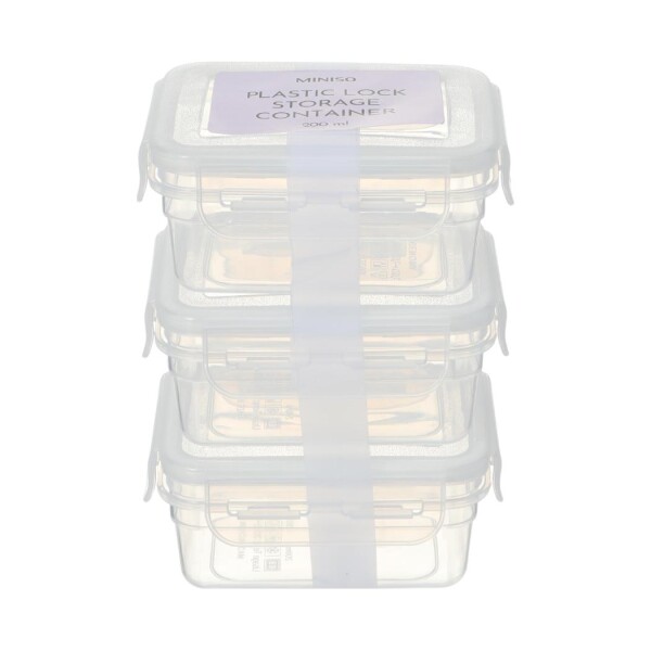 Contenedor alimentos 900ml 3pcs Contenedor alimentos 900ml 3pcs