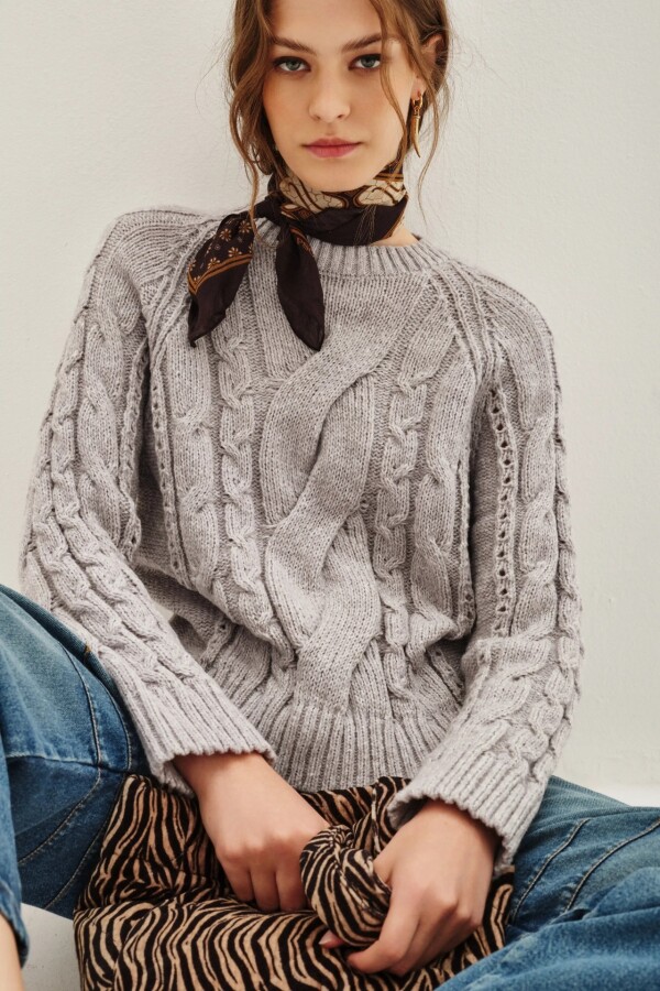 Sweater Seine New Gris Melange