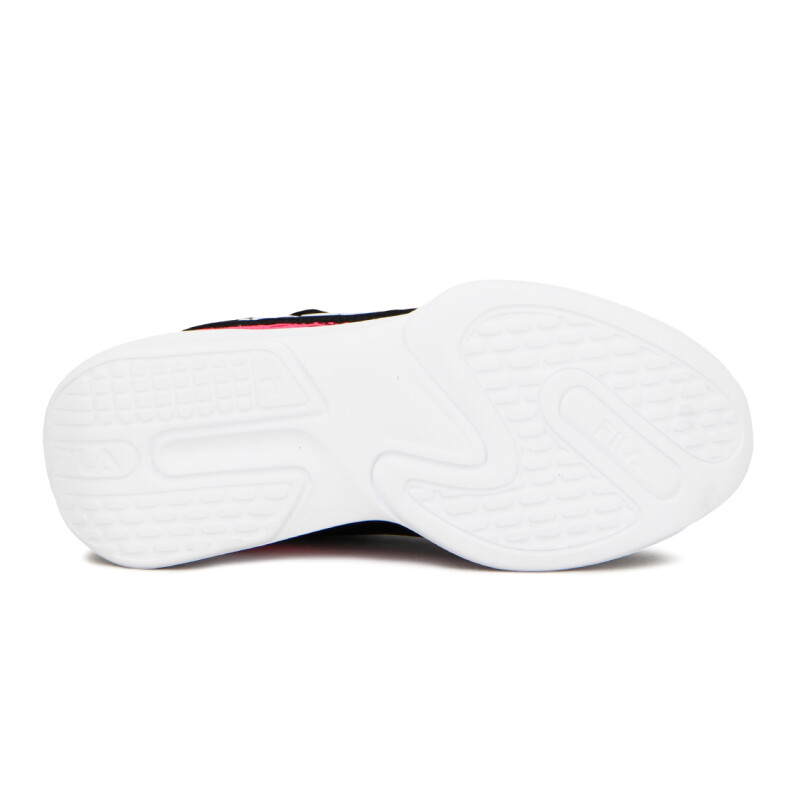 Fila Champion Mujer Start Black/fluor Pink/soft Lime Negro-rosado