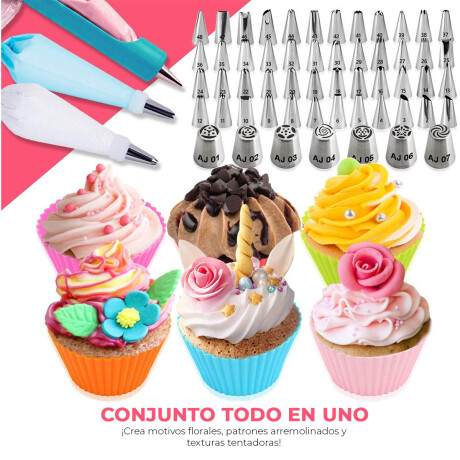 Set De Decoración Repostería Tortas Pasteles 333 Pcs Set De Decoración Repostería Tortas Pasteles 333 Pcs