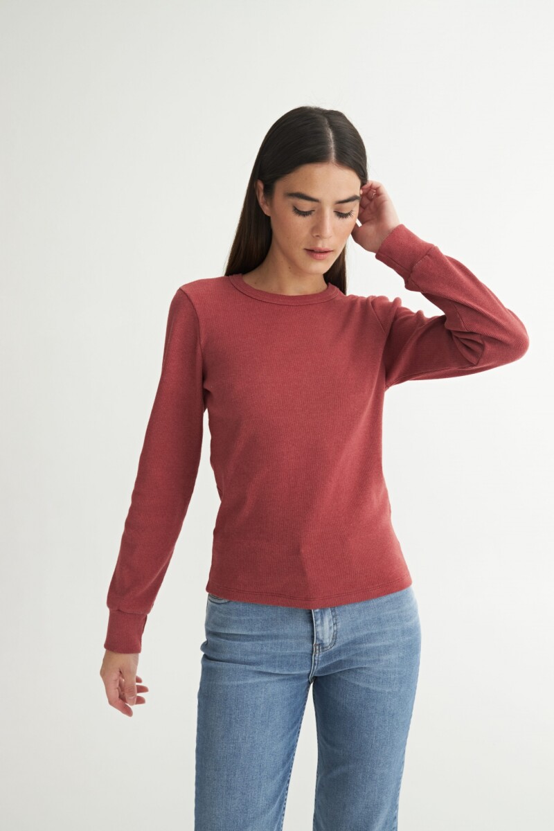 Remera Calma - Vino 