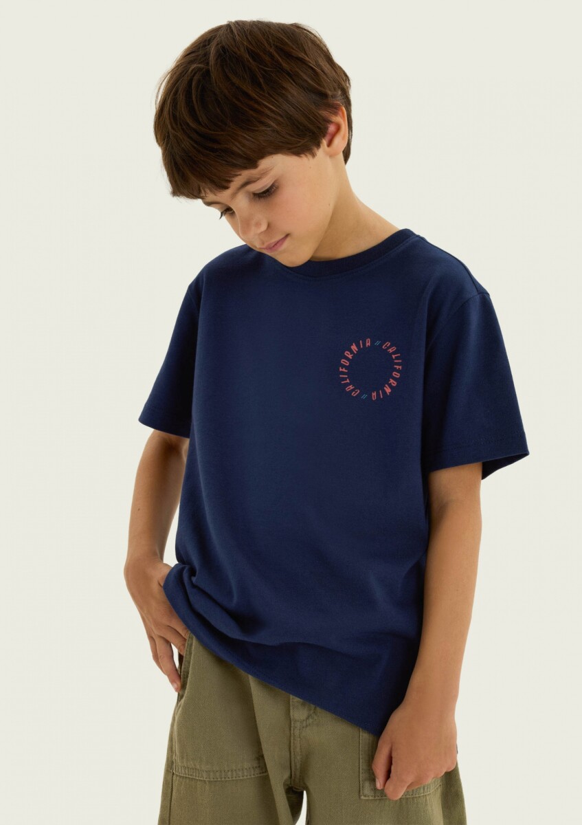 CAMISETA PARA NIÑO - AZUL 