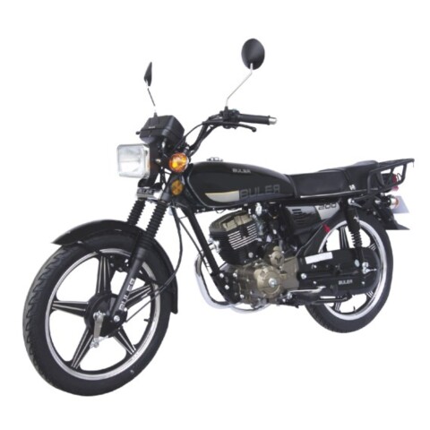 Motocicleta Buler CG 200cc c/Aleacion Negro