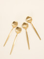 Cuchara Fiordo, Set 4 Un. Dorado Color Unico
