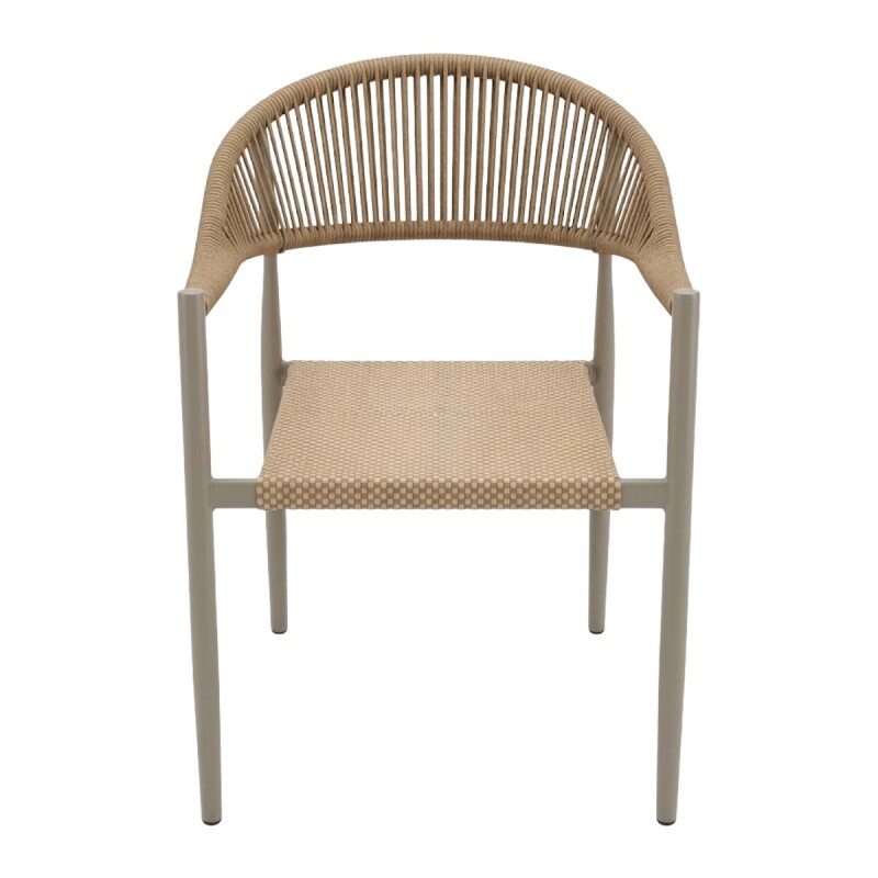 JGO DE MESA BEIGE P/JARDIN 7PZAS Unica