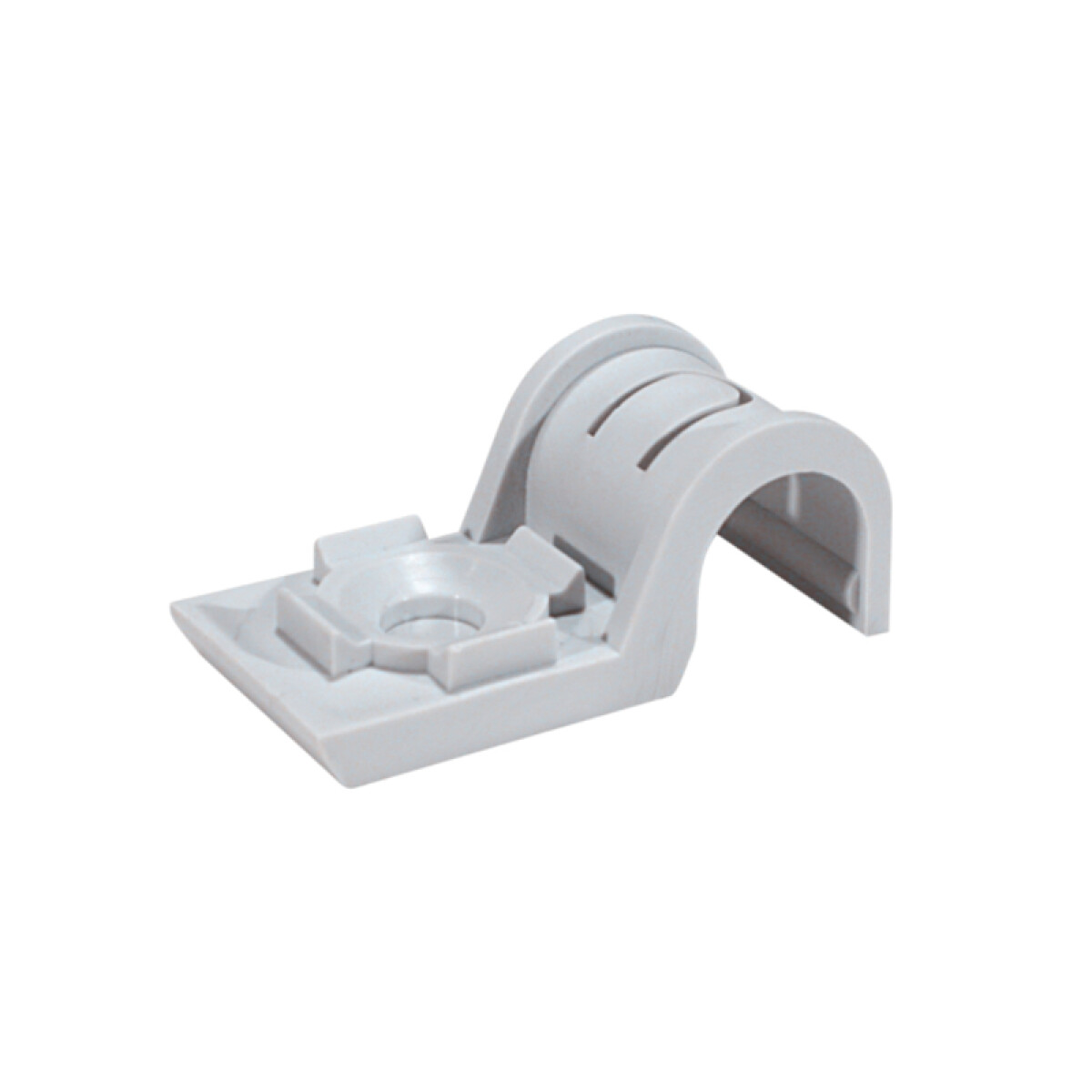 Grampa plástica simple "P-CLIP" fijar caño Ø20mm - ST0780 