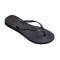 Sandalias Havaianas Slim Gloss Mujer Negro/Plata/Negro