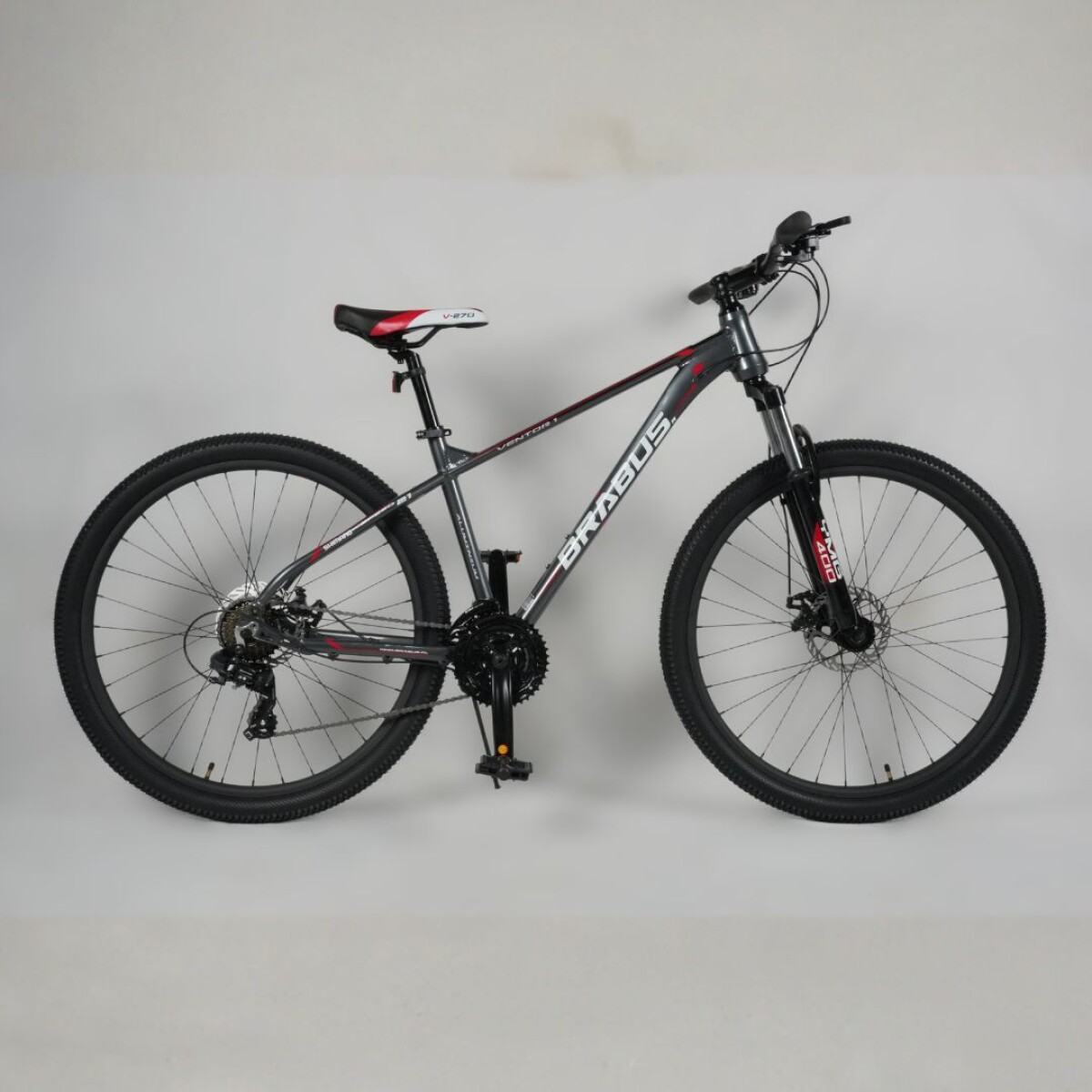 Bicicleta Mtb Ventor Gris R 27,5 21 Velocidades 