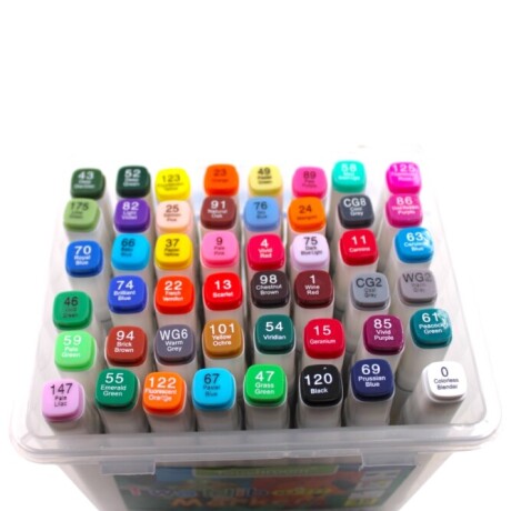 Set x48 Marcadores punta doble Set x48 Marcadores punta doble