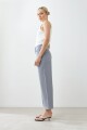 Pantalón de jean rayado crudo