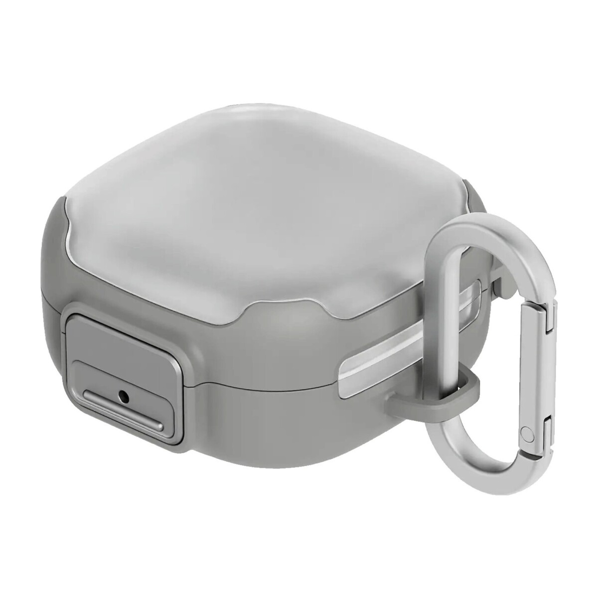 Funda Clip Case con mosquetón para Galaxy Buds4 | Buds4 Pro - Grey 