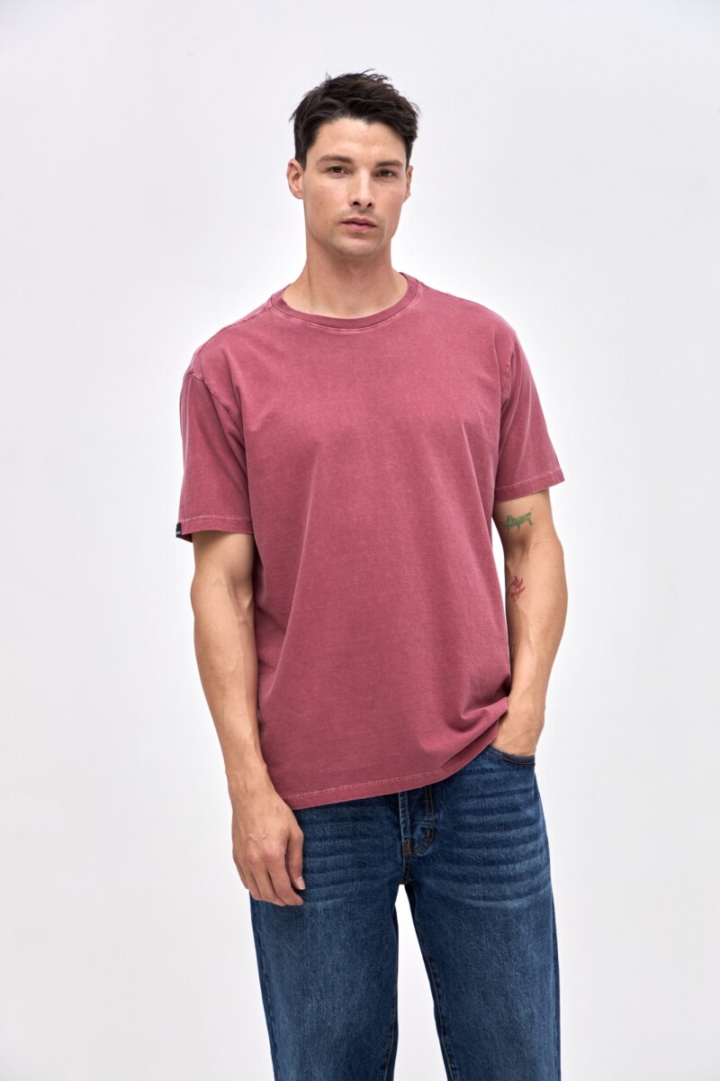 Remera Scotland - Bordo 