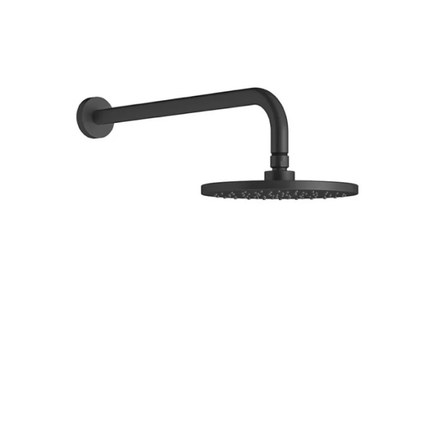 Ducha Articulada Redonda negra 20 cm Ducha Articulada Redonda negra 20 cm