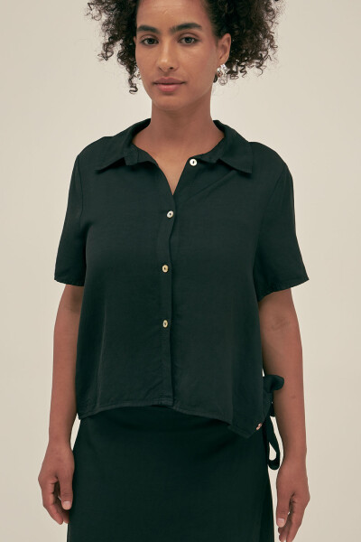 SHORT SLEEVE SHIRT Black