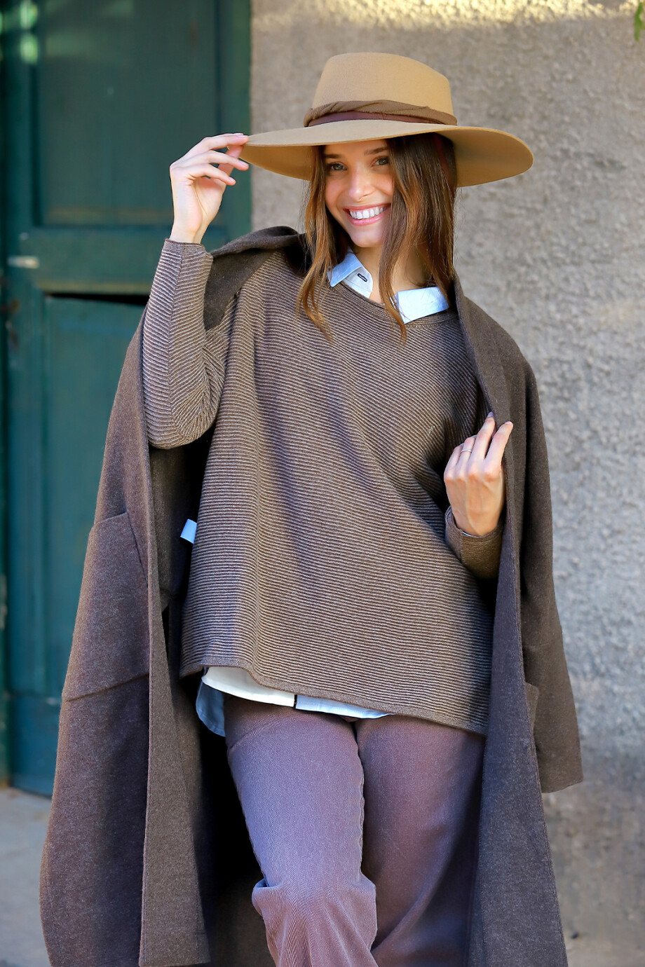 Sweater Río Marrón